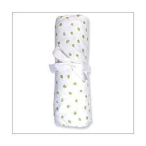  Trend Lab 100% Deluxe Green Dot Cotton Jersey Crib Sheet 