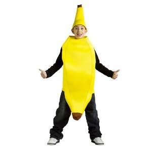  Childs Banana Costume Fits up to Size 14 Toys & Games