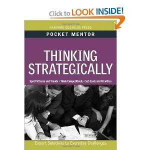 Thinking Strategically (Pocket Mentor) and over one million other 