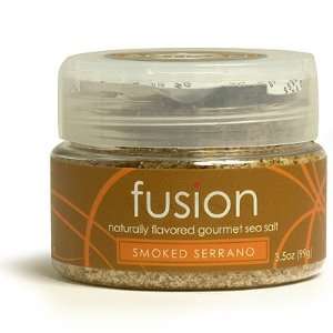 Fusion Artisan Gourmet Naturally Flavored Sea Salt   Smoked Serrano 