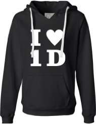   Love 1D I Heart 1D Deluxe Soft Fashion Hooded Sweatshirt Hoodie