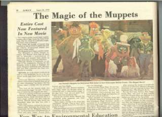 GRIT Newspaper 1979 MUPPETS Miss Piggy MICKEY MOUSE Star Wars PEANUTS 