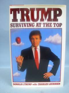 Book   Trump, Surviving at the Top 9780394575971  