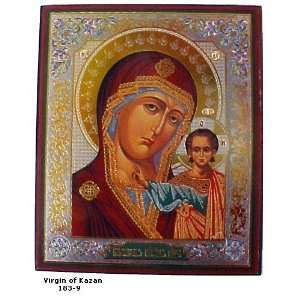  Our Lady of Kazan Icons, 2.5 X 3 