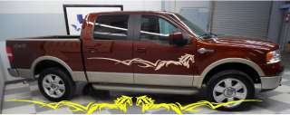   Side Body Horses Tribal Stripe Decal Decals Truck Trailer 60  