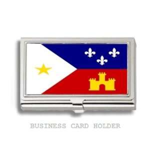  Acadian Cajun Flag Business Card Holder Case Everything 