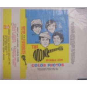  1967 Monkees Non Sports Card Wrapper 