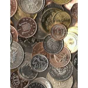   Foreign Coins & 25 Different World Banknotes 