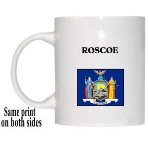  US State Flag   ROSCOE, New York (NY) Mug 