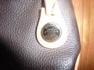 Vintage Dooney & Bourke handbag all weather leather small hobo  