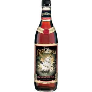  Barbarossa Spiced Rum 1 Liter Grocery & Gourmet Food