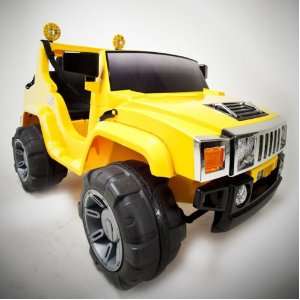   Ride on Hummer Style Jeep w/ Big Wheels. New 2012 Model. Toys & Games