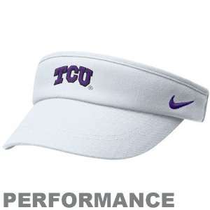  Nike Texas Christian Horned Frogs White Coaches 