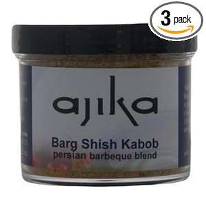 Ajika Barg Shish Persian Kabob Seasoning, 3 Ounce (Pack of 3)  