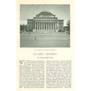   Columbia University College Tavern Barnard College 