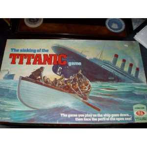   The Sinking of the Titanic Game (Vintage Board Game) 