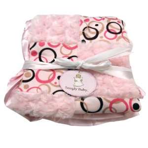    IDM Group SB099 Snugly Baby Soft & Cuddly Baby Blanket   Pink Baby