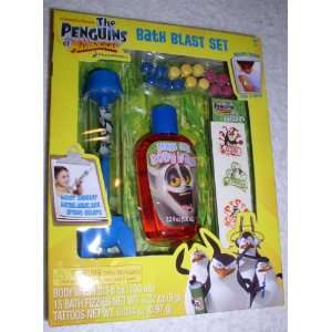    Nickelodeon The Penquins of Madagascar   Bath Blast Set Beauty