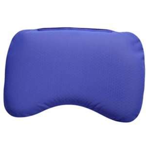 Travel Pillow With Blue Cover 