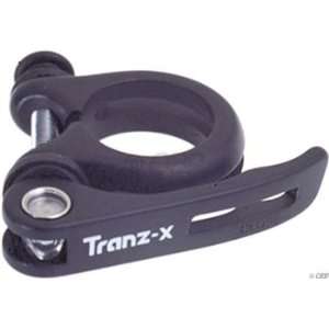  Tranz X Steatpost Clamp w/QR Black 28.6mm Sports 