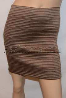 Color   Bronze 85% poly 15% rubber Skirt measures approx 16 in 