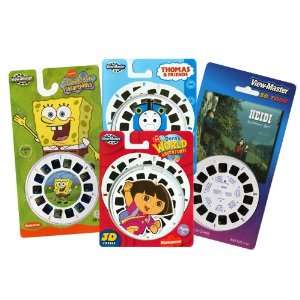    View Master Scenic 4 Card Sets, Cartoon Pack #2 Toys & Games