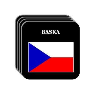  Czech Republic   BASKA Set of 4 Mini Mousepad Coasters 