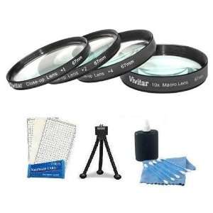  Up Filter Kit Includes 67mm High Definition +1 +2 +4 +10 Close Up 