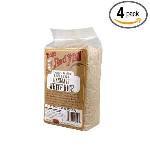 Bobs Red Mill Rice Basmati White, 27 Ounce (Pack of 4)  