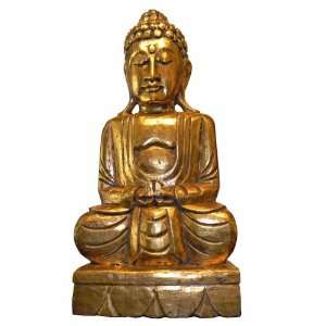  DonnieAnn Thai Buddha Statue   Gold