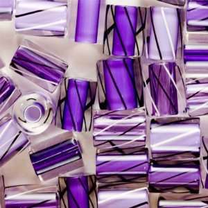  Purple Passion Mix Furnace Glass Beads Arts, Crafts 