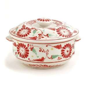  Ceramic Red Bowl Dish licious Bowl [Red]  Fair Trade 