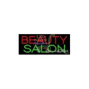 Beauty Salon LED Sign 8 inch tall x 20 inch wide x 3.5 inch deep 
