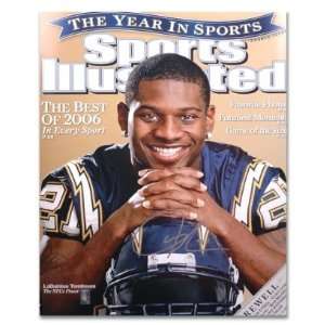  LaDainian Tomlinson Signed SI Cover Chargers 16x20 Sports 