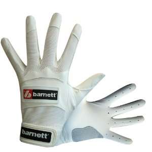  barnett batting baseball gloves BBG 01, size XL, white 