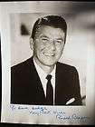 President Ronald Reagan AUTOPEN SIGNED LETTER x2  