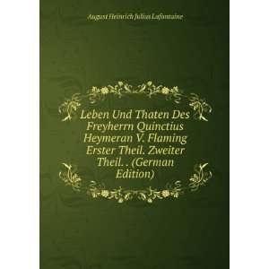   Theil. . (German Edition) August Heinrich Julius Lafontaine Books