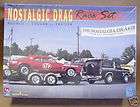 AMT 3 models one box BRONCO & COUGAR DRAG CAR & TRAILER