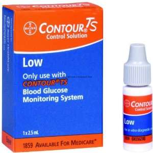Bayers Contour TS Control Solution, Contour Ts Ctrl Sol Low  Sp, (1 