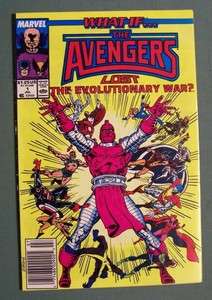 1989 Marvel Comic Book What If The Avengers Lost #1  