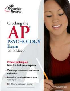   Cracking AP Psychology 2010 by Princeton Review 