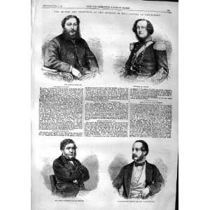  1863 EARL GRANARD DUDLEY BAZLEY CALTHORPE PARLIAMENT