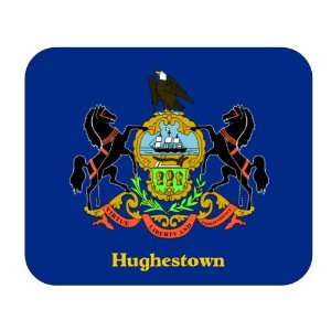   State Flag   Hughestown, Pennsylvania (PA) Mouse Pad 
