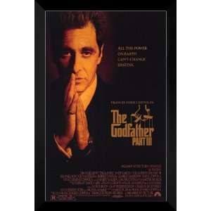  The Godfather, Part 3 FRAMED 27x40 Movie Poster