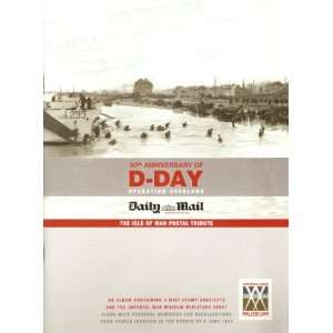   Anniv of D day Tribute Booklet with Stamps and FDC 