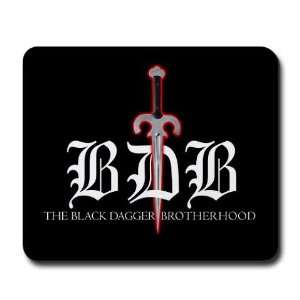  BDB Dagger Logo Black Fantasy Mousepad by  