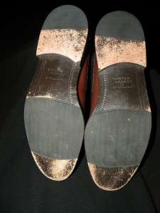 You are bidding on an awesome pair of Johnston & Murphy leather lace 