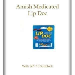  Lip Doc   Medicated Lip Balm with SPF 15 Sunblock   6 Pack 