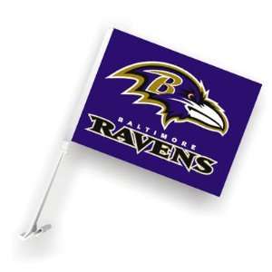  BALTIMORE RAVENS Double Sided Car Flags