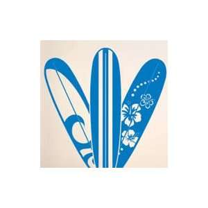   surfboard wall decals  modern wall stickers objects